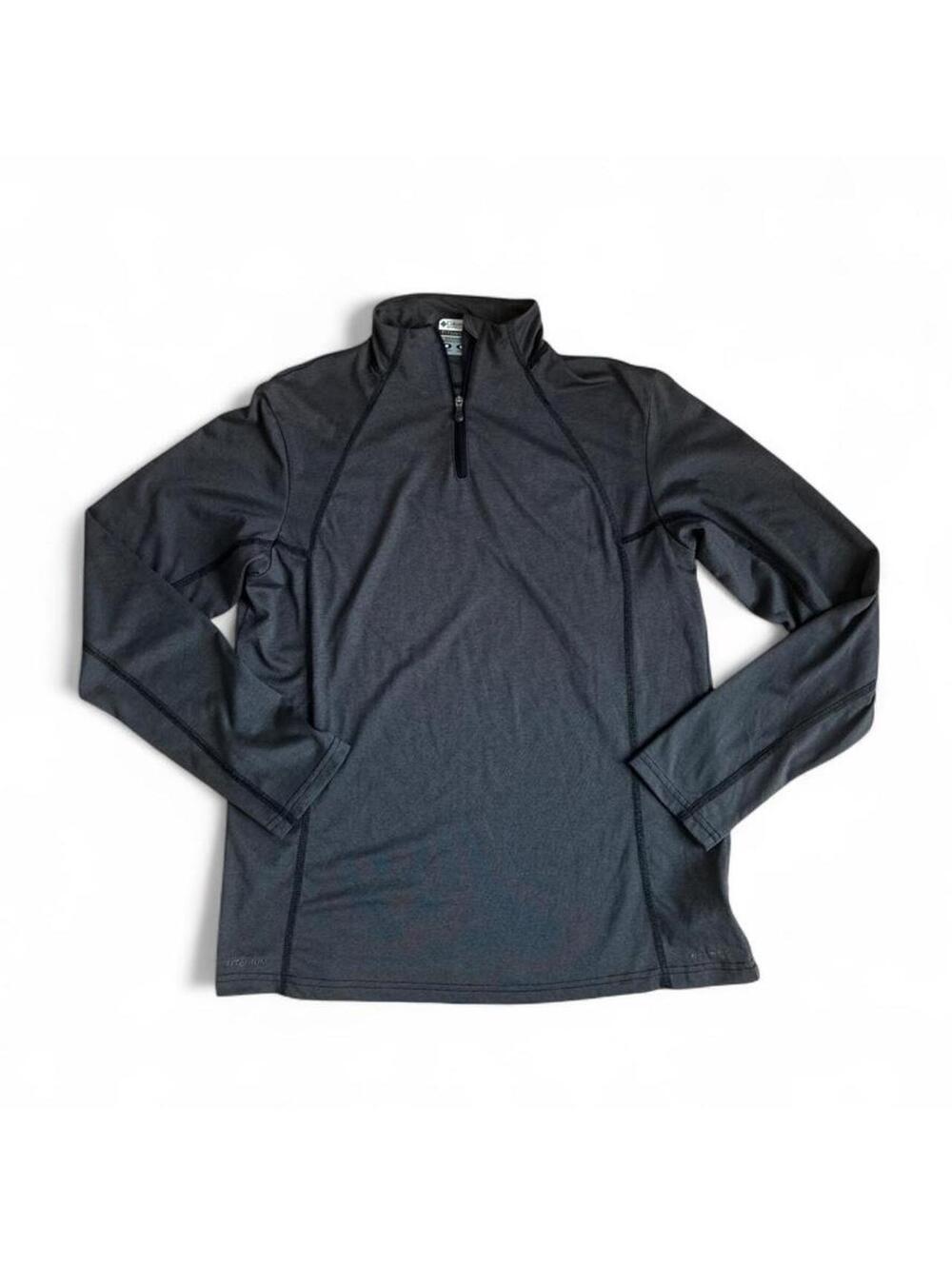 Columbia Titanium quarter zip pullover women’s M Gray Athletic Outdoor Omni Dry